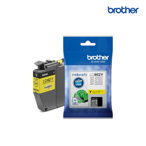 ตลับหมึกอิงค์เจ็ท Brother Original Ink Cartridge LC-462 Yellow, LC462